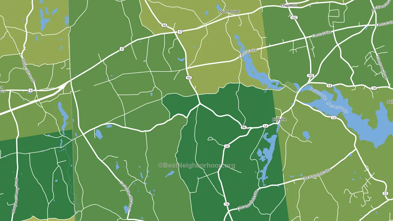 02825, RI block-group voter-turnout map