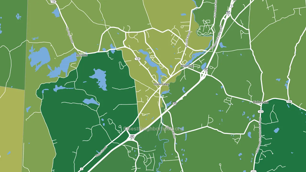 02832, RI block-group voter-turnout map