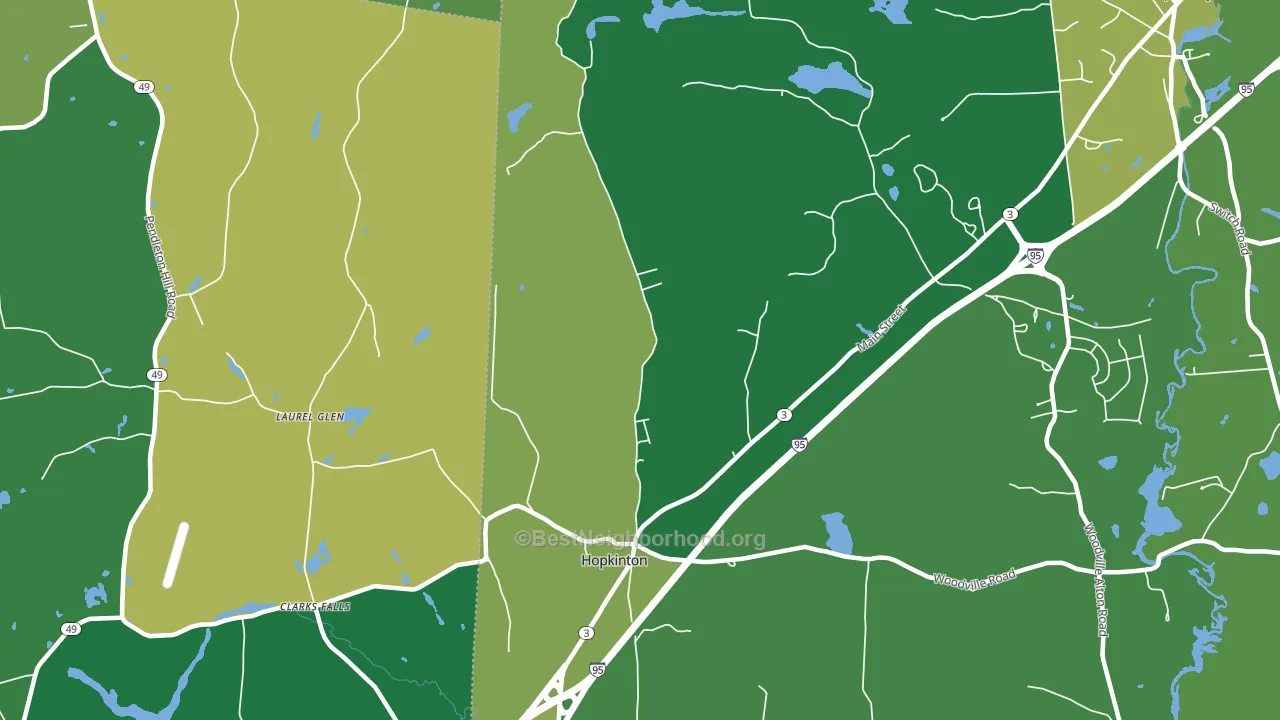 02833, RI block-group voter-turnout map