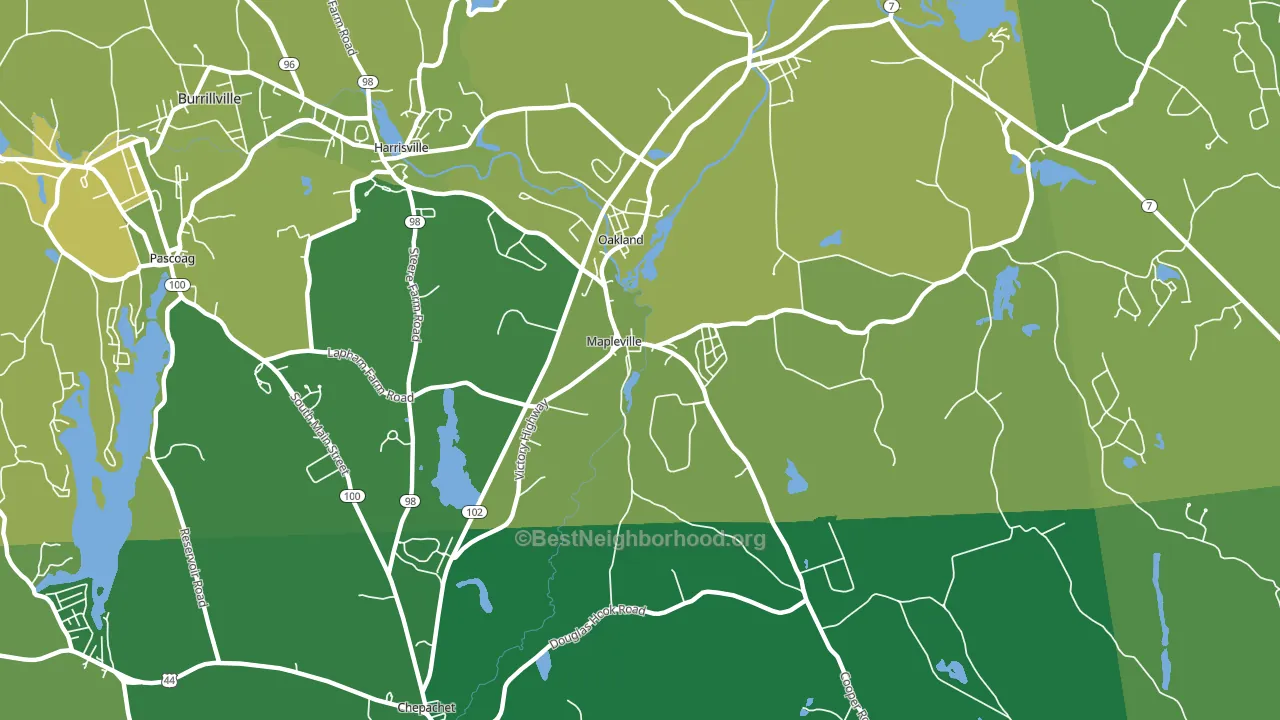 02839, RI block-group voter-turnout map