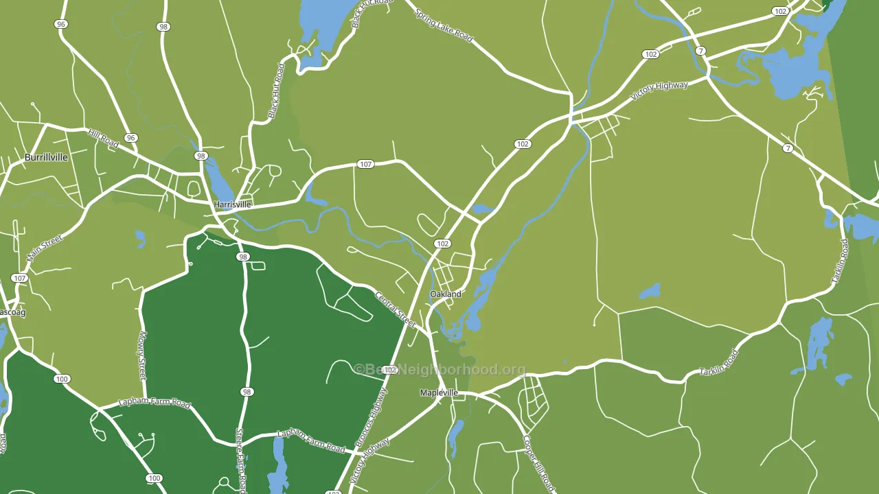02858, RI block-group voter-turnout map