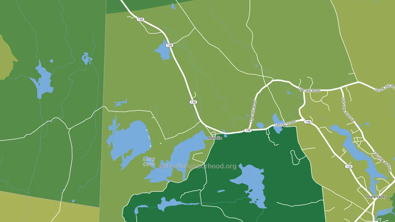 02873, RI block-group voter-turnout map