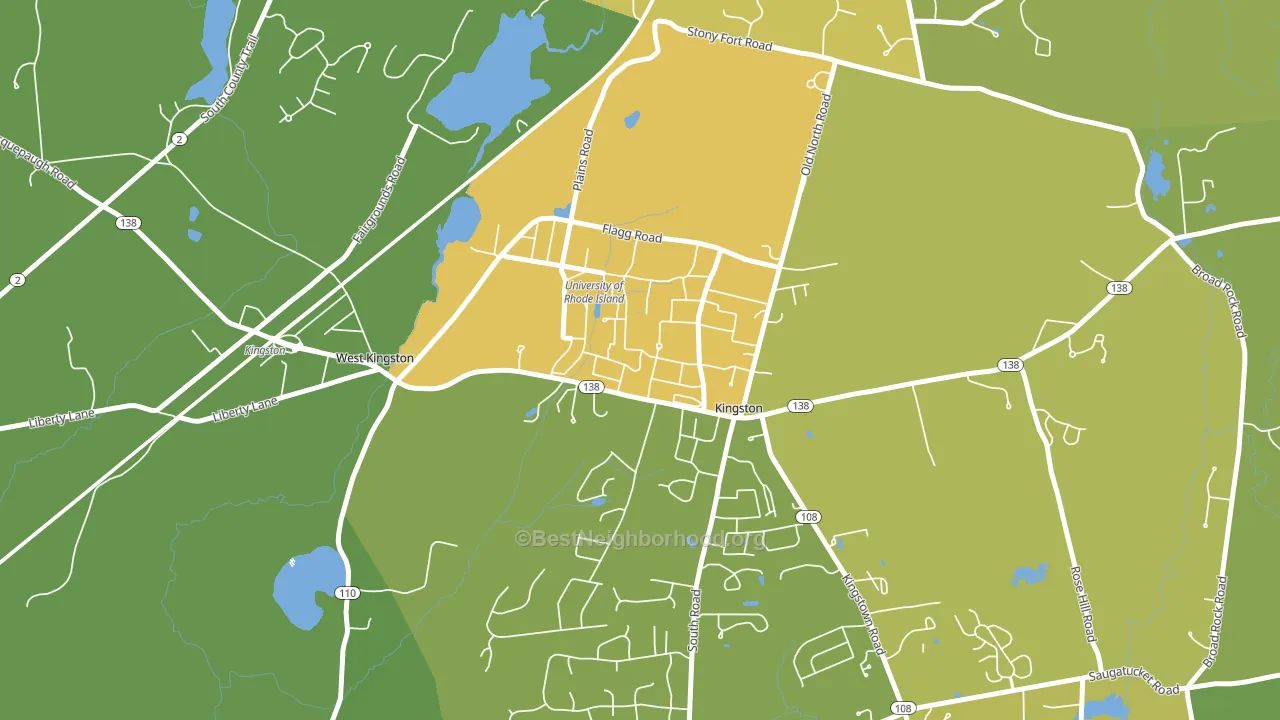 02881, RI block-group voter-turnout map