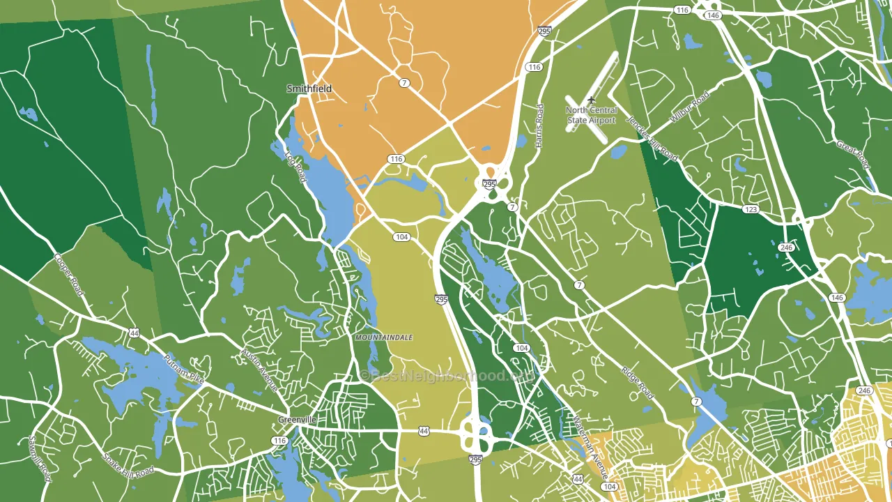 02917, RI block-group voter-turnout map
