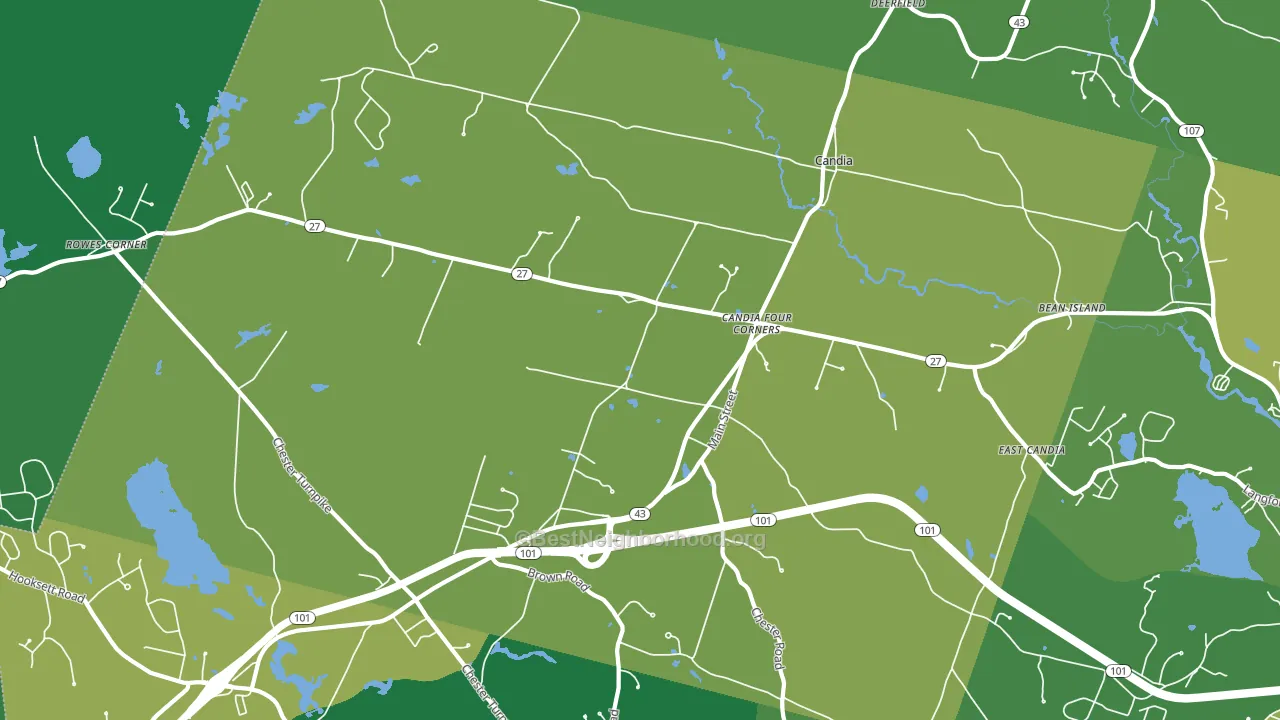 03034, NH block-group voter-turnout map