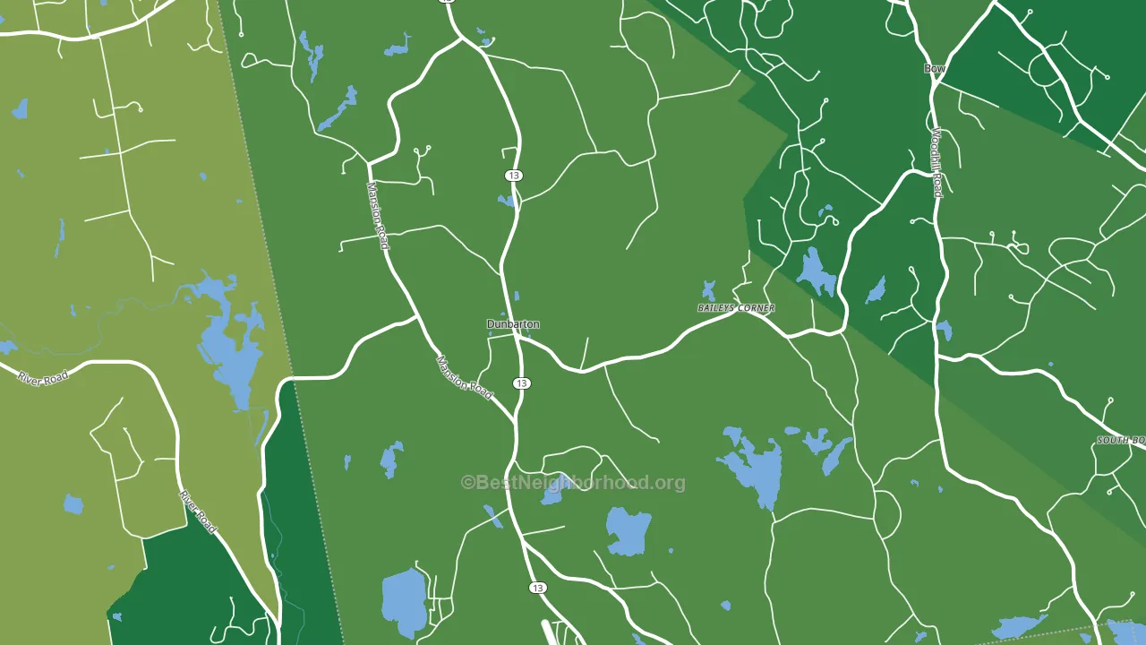 03046, NH block-group voter-turnout map