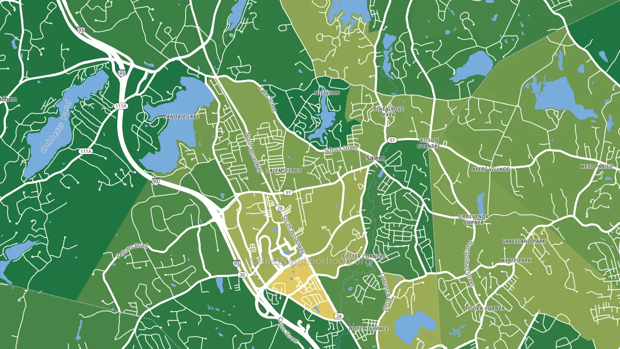 03079, NH block-group voter-turnout map