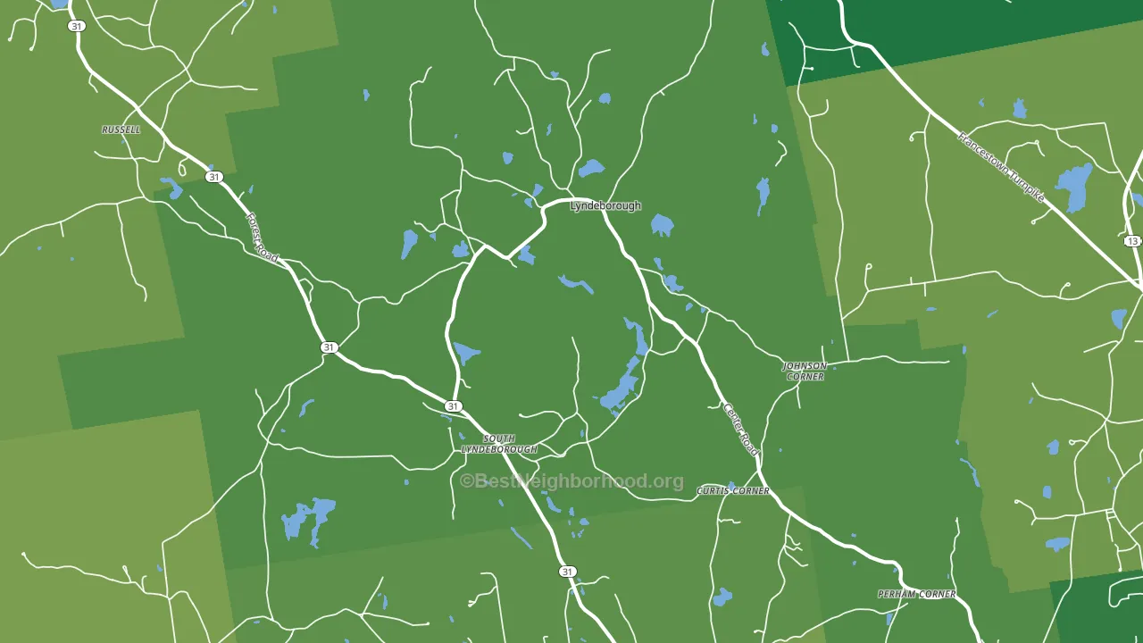 03082, NH block-group voter-turnout map