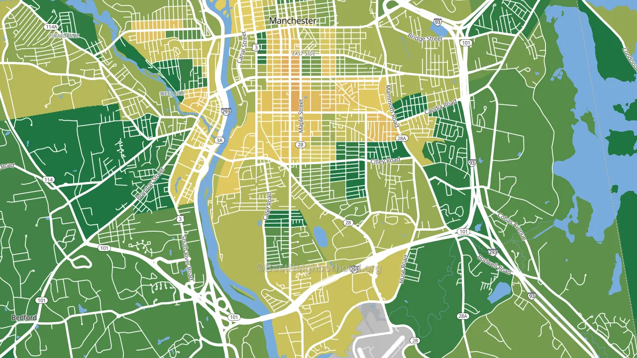 03103, NH block-group voter-turnout map