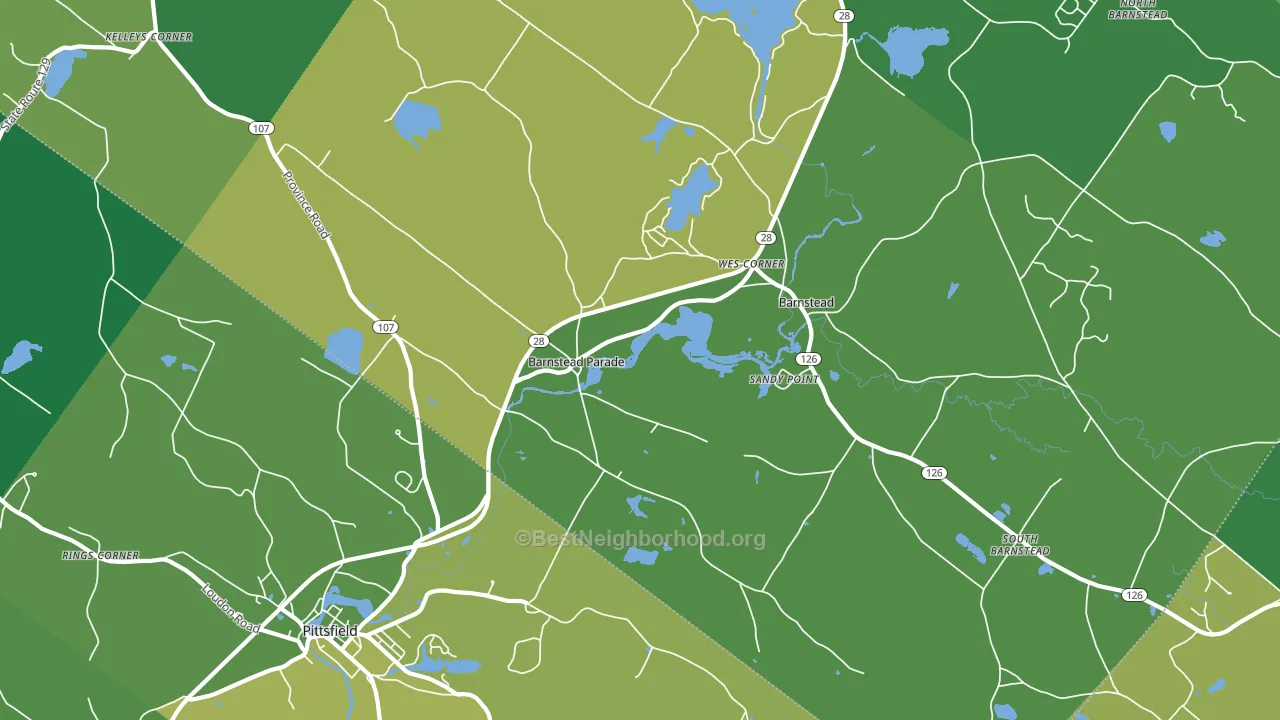 03218, NH block-group voter-turnout map