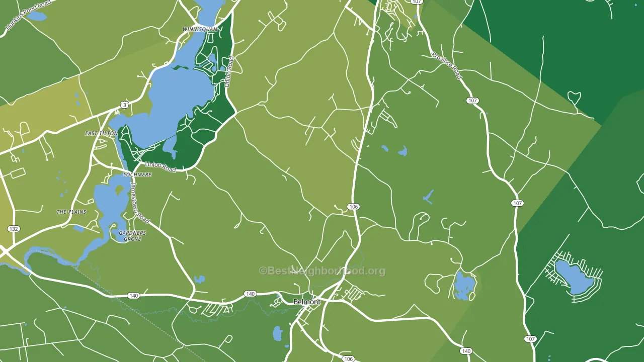 03220, NH block-group voter-turnout map