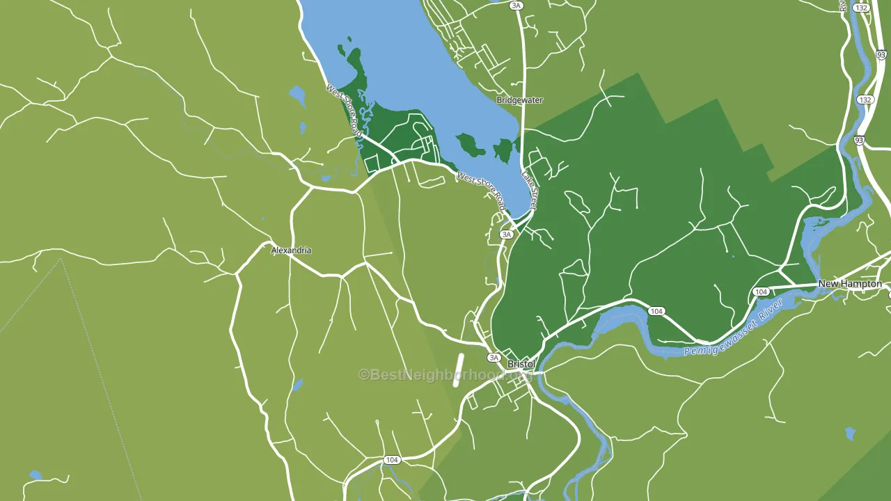 03222, NH block-group voter-turnout map