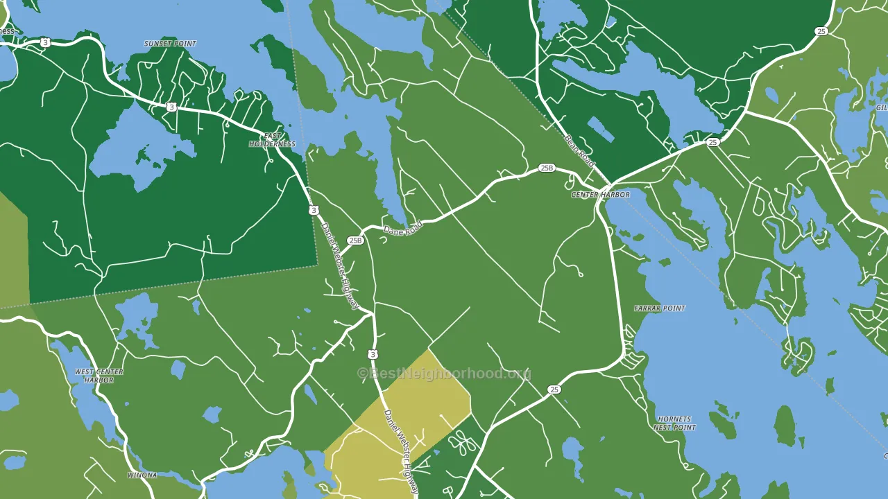 03226, NH block-group voter-turnout map