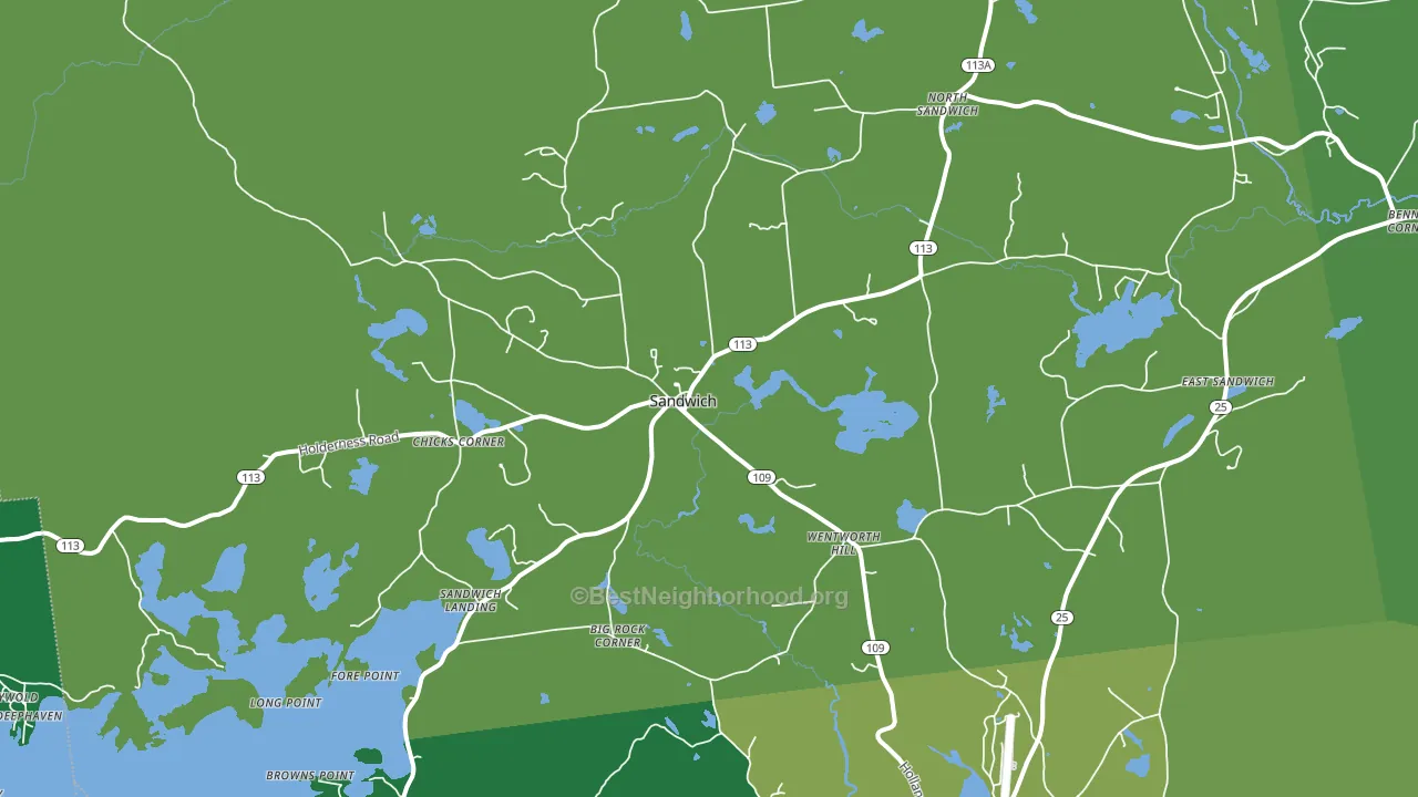 03227, NH block-group voter-turnout map