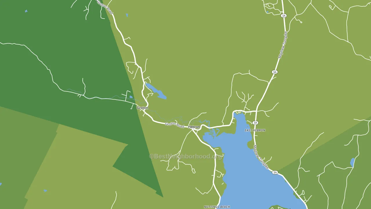 03241, NH block-group voter-turnout map
