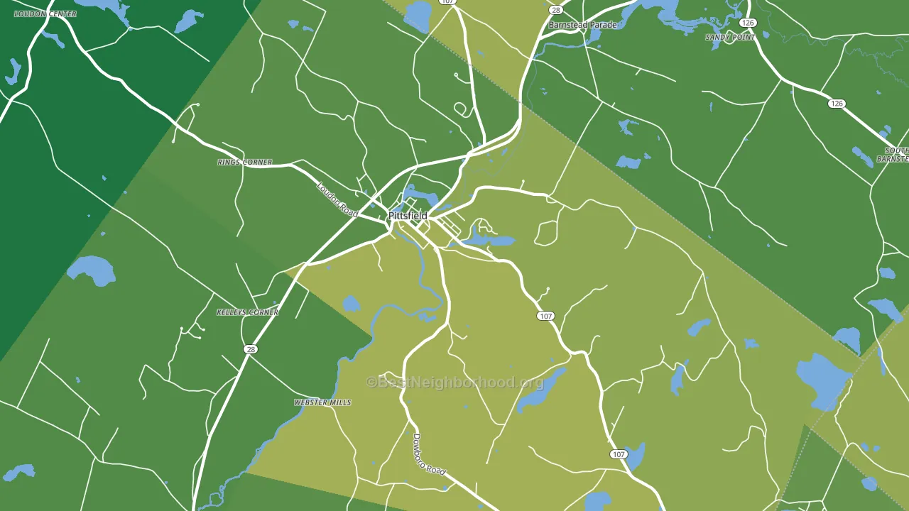 03263, NH block-group voter-turnout map