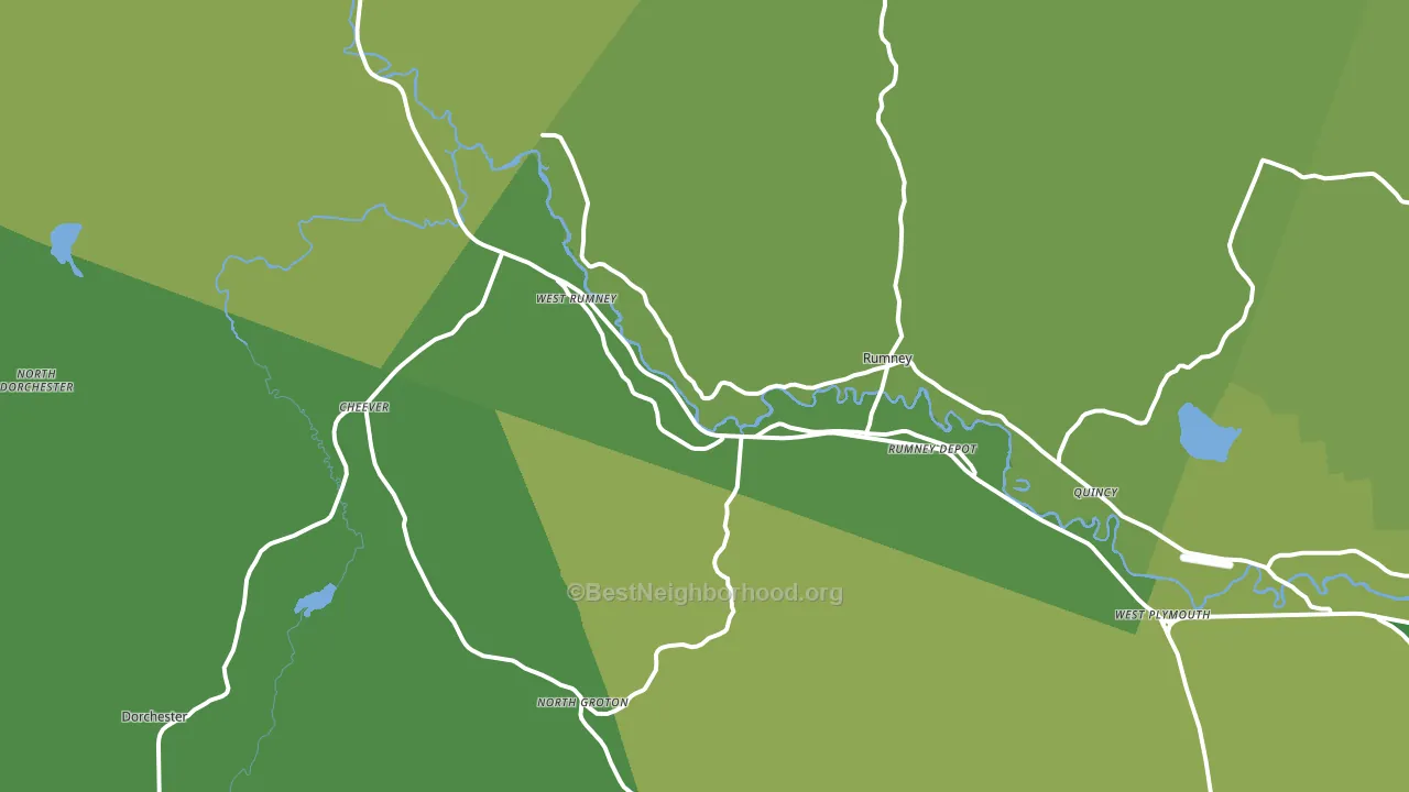 03266, NH block-group voter-turnout map