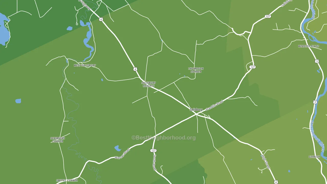 03268, NH block-group voter-turnout map