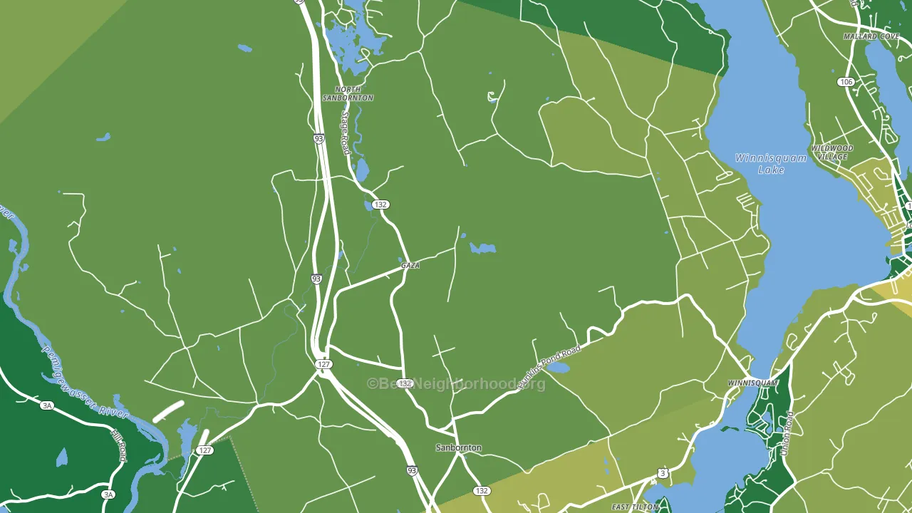03269, NH block-group voter-turnout map
