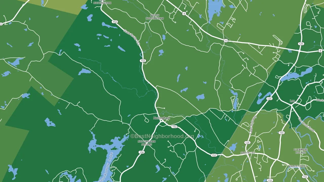 03290, NH block-group voter-turnout map