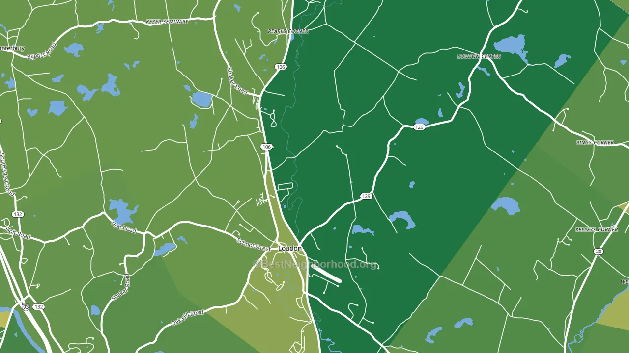 03307, NH block-group voter-turnout map