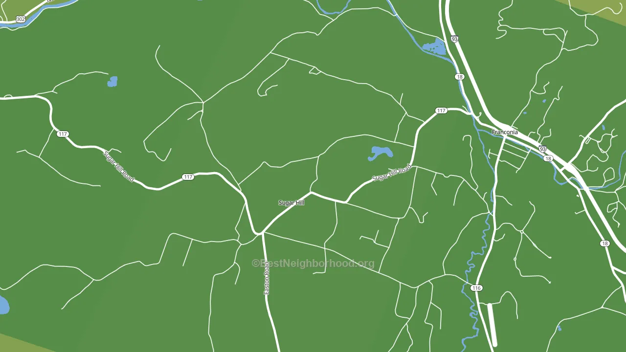 03586, NH block-group voter-turnout map