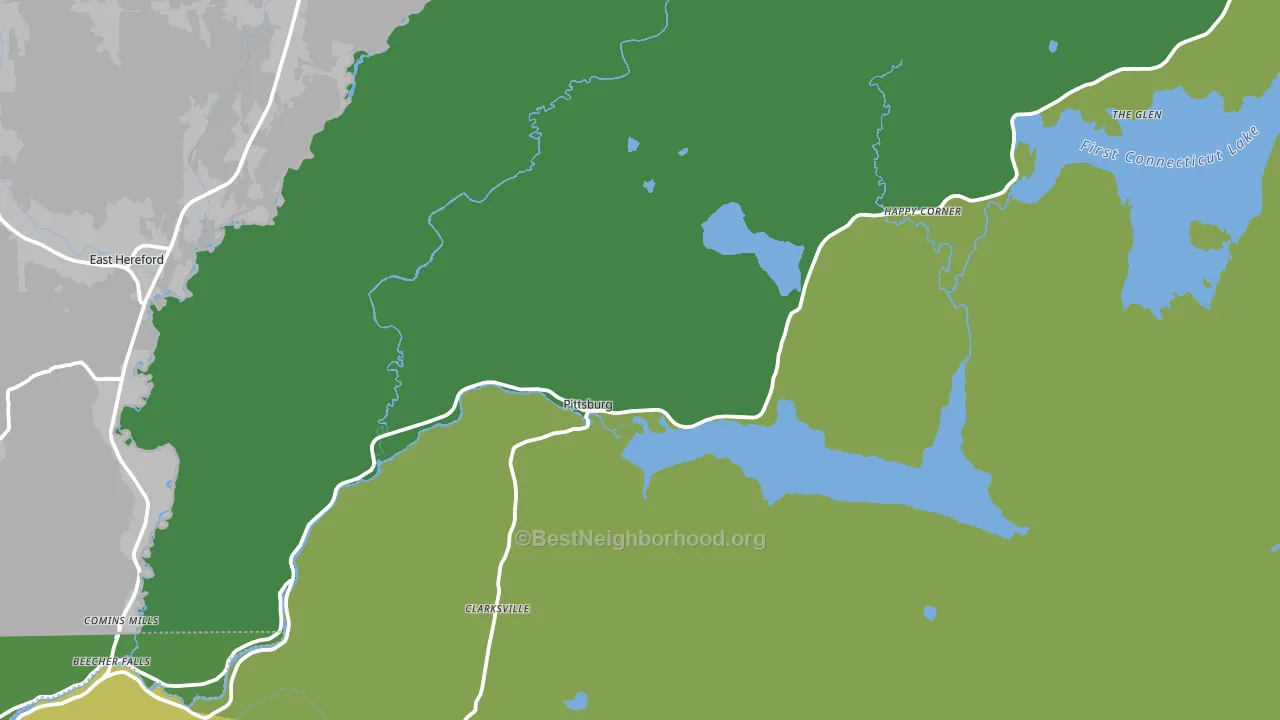 03592, NH block-group voter-turnout map