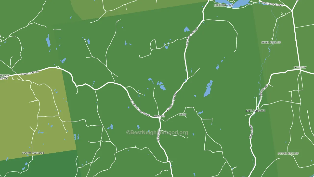03601, NH block-group voter-turnout map