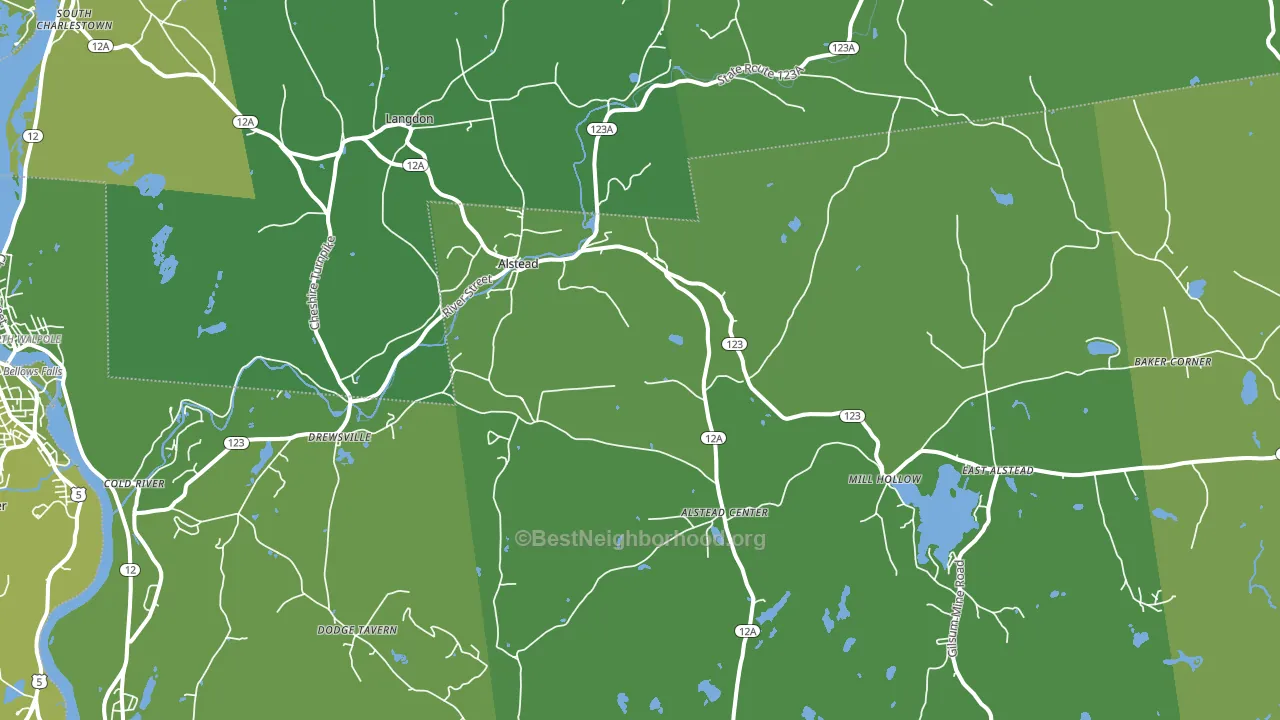03602, NH block-group voter-turnout map