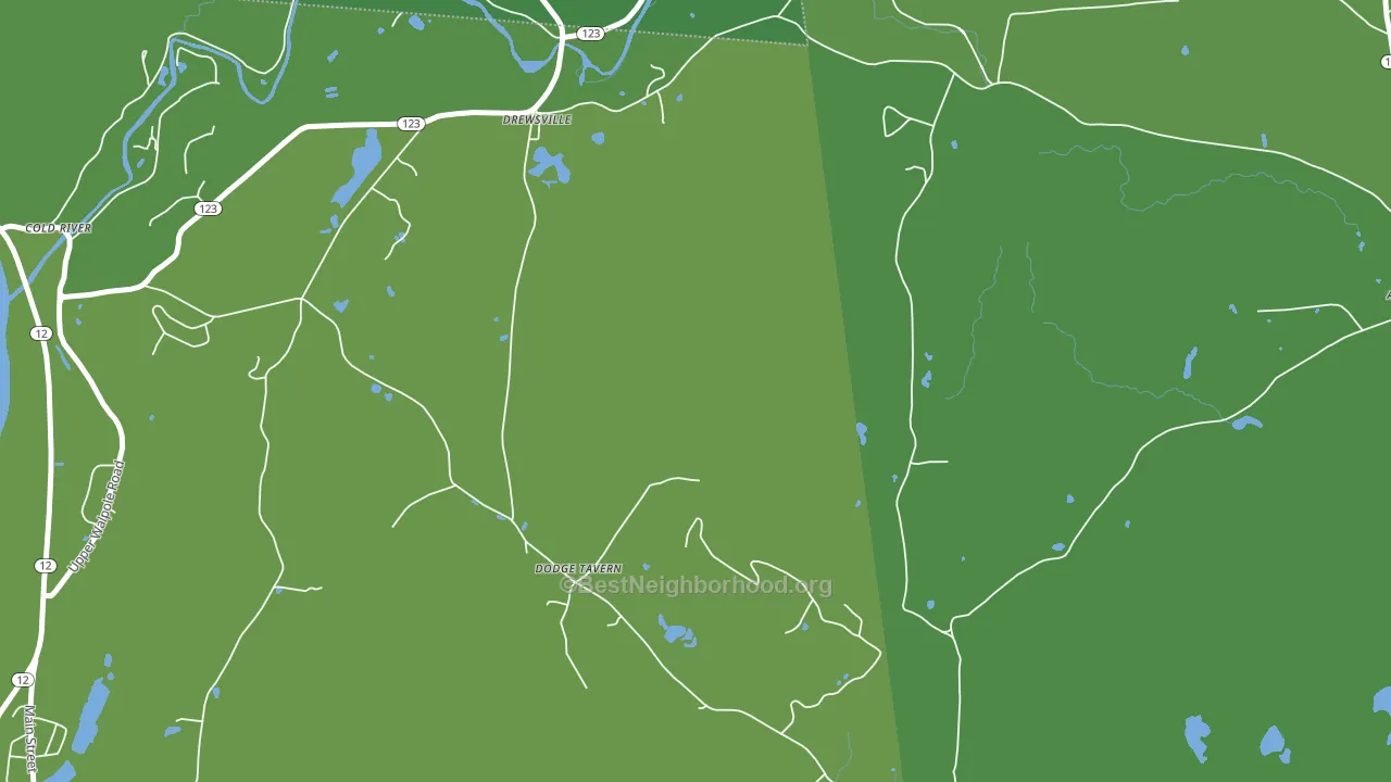 03604, NH block-group voter-turnout map
