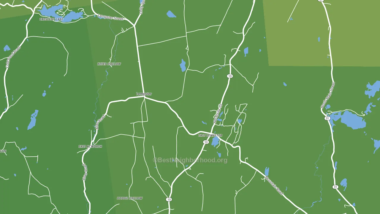 03605, NH block-group voter-turnout map
