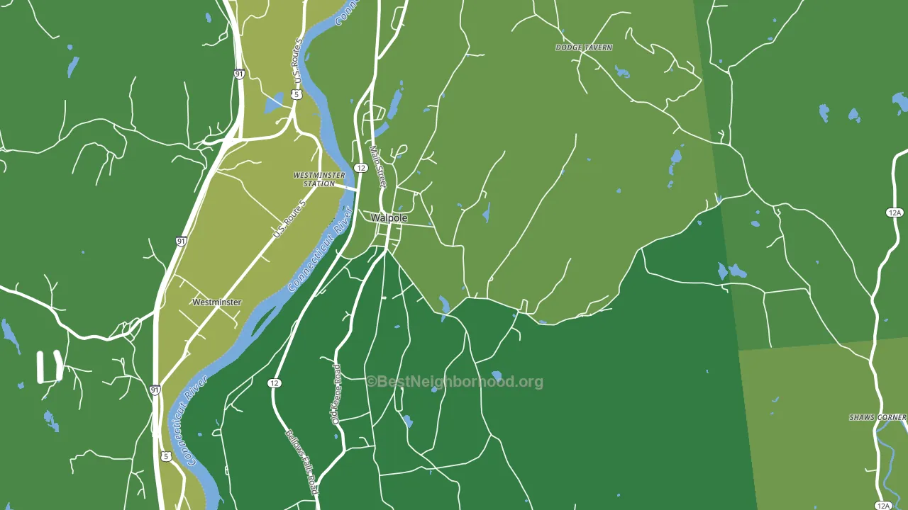 03608, NH block-group voter-turnout map