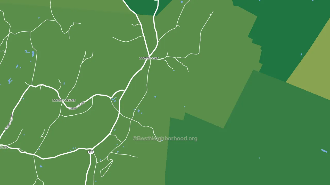 03746, NH block-group voter-turnout map