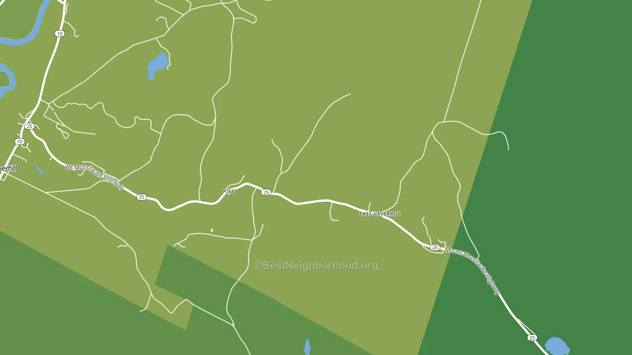 03780, NH block-group voter-turnout map