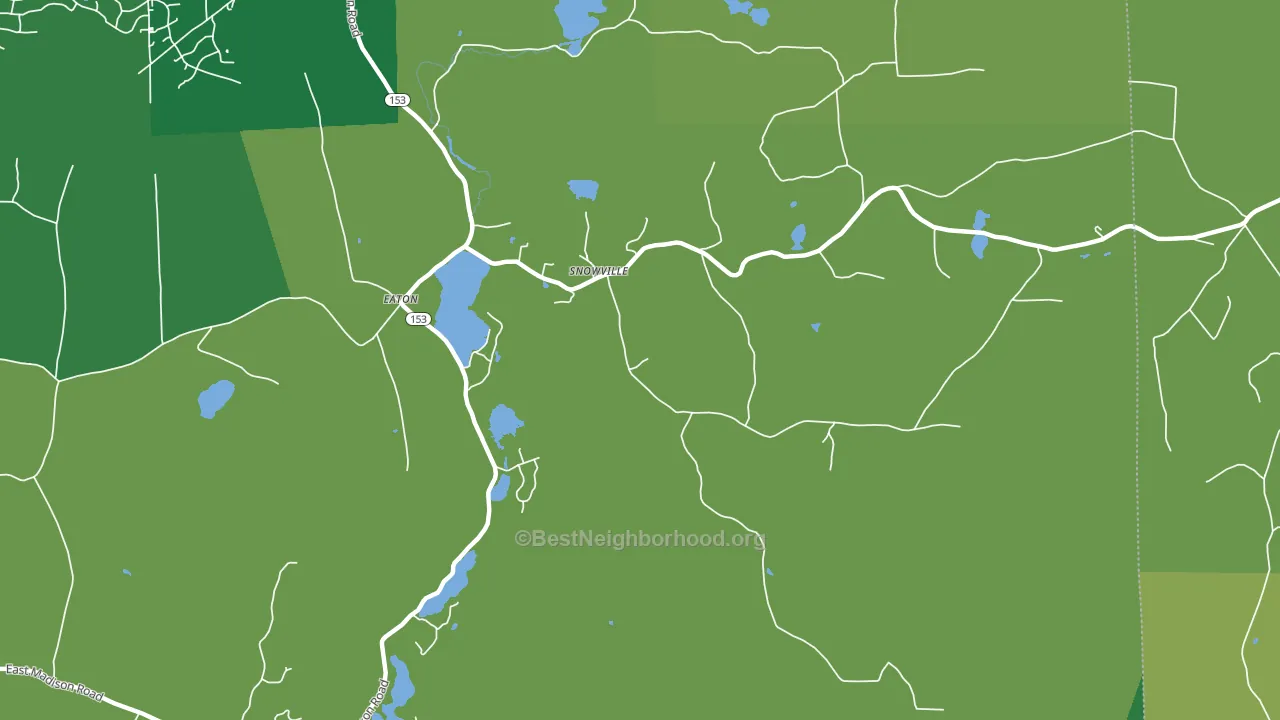 03832, NH block-group voter-turnout map