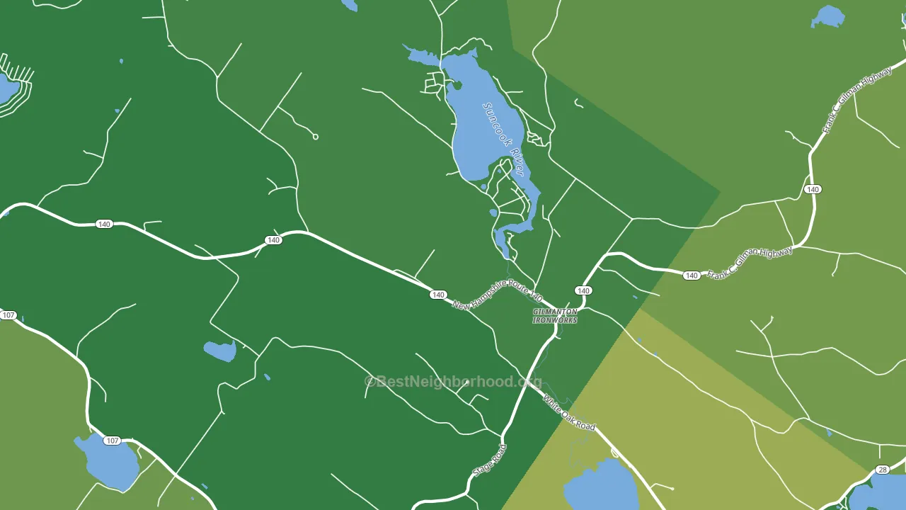 03837, NH block-group voter-turnout map