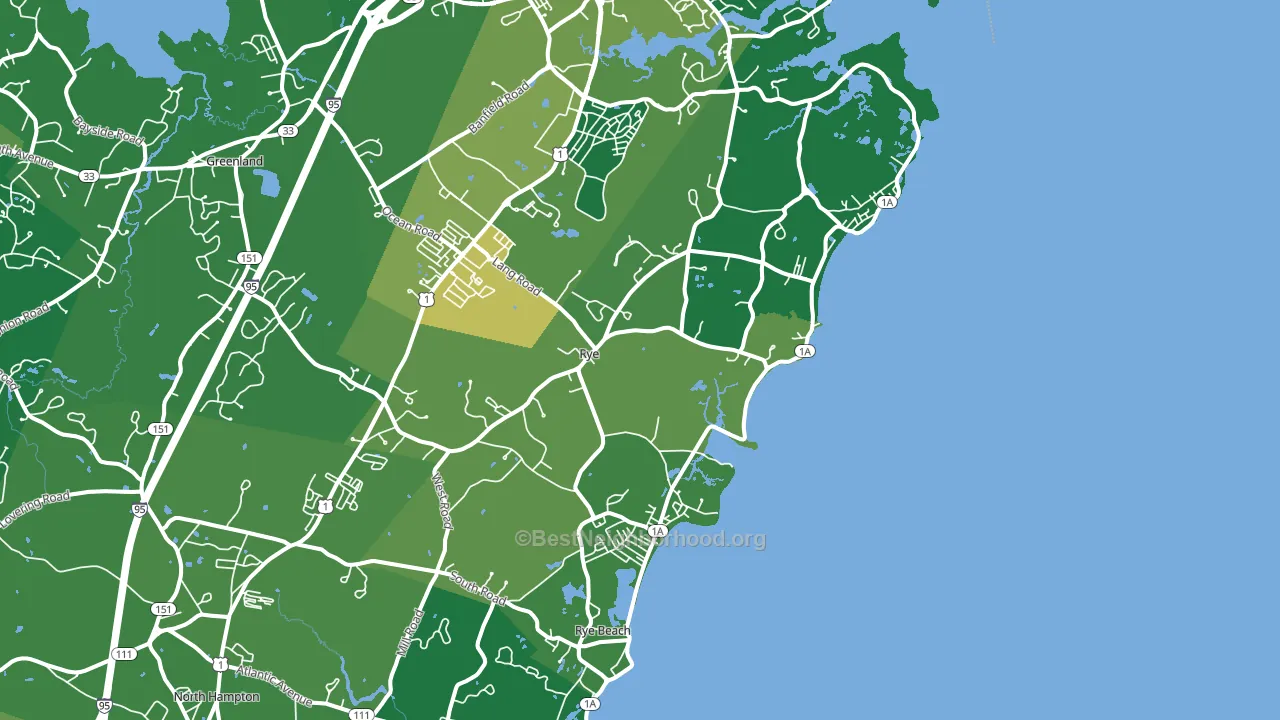 03870, NH block-group voter-turnout map