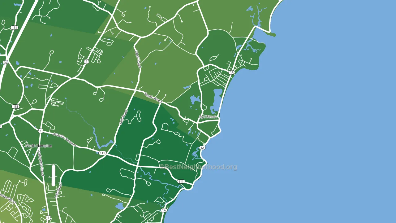 03871, NH block-group voter-turnout map