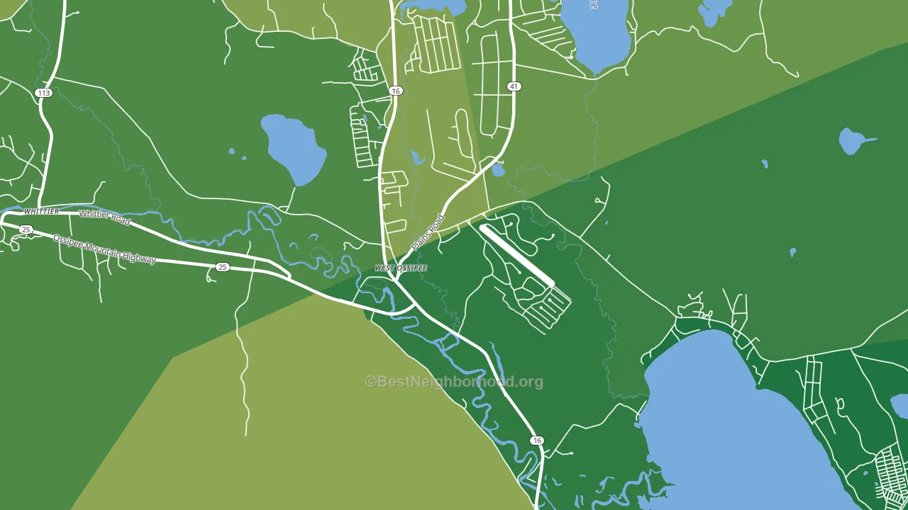 03890, NH block-group voter-turnout map