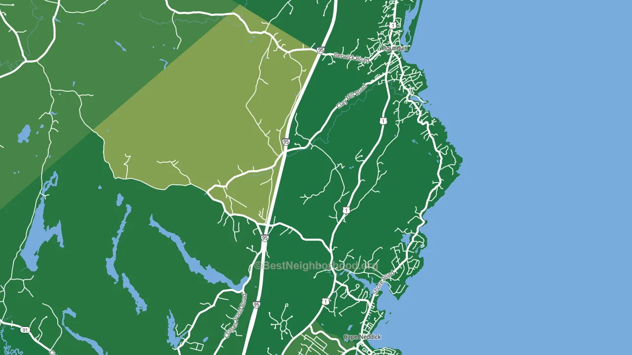 03902, ME block-group voter-turnout map