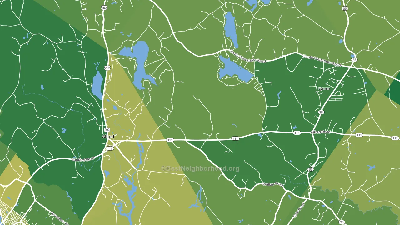 04002, ME block-group voter-turnout map