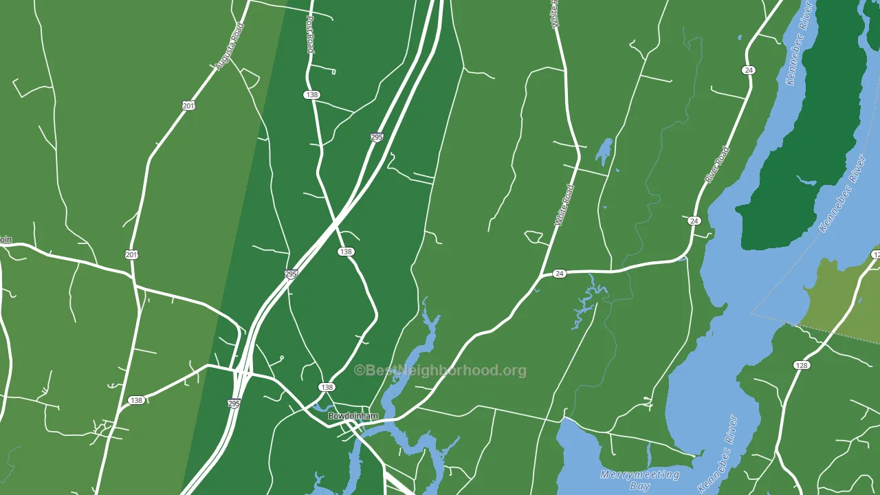 04008, ME block-group voter-turnout map