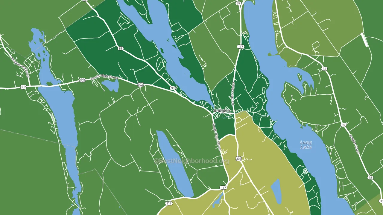 04009, ME block-group voter-turnout map