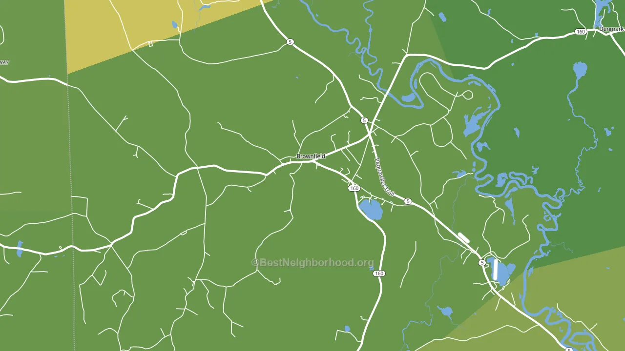 04010, ME block-group voter-turnout map