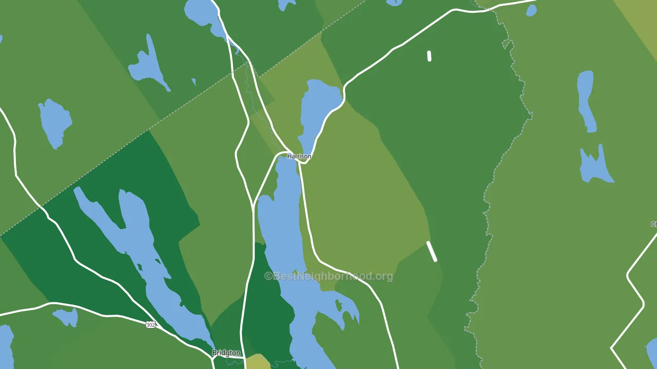 04040, ME block-group voter-turnout map
