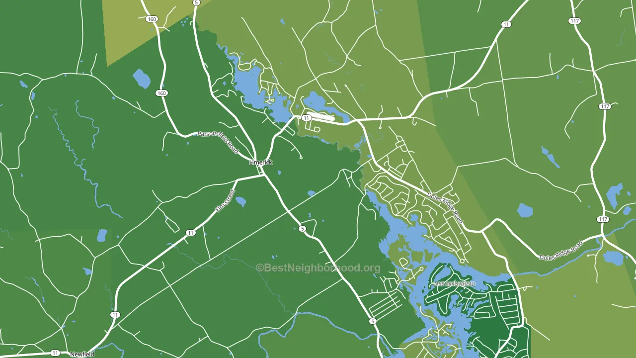 04048, ME block-group voter-turnout map
