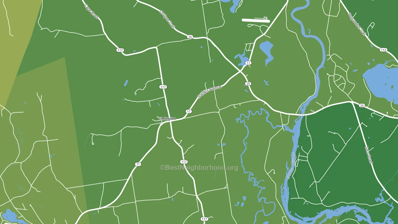 04049, ME block-group voter-turnout map