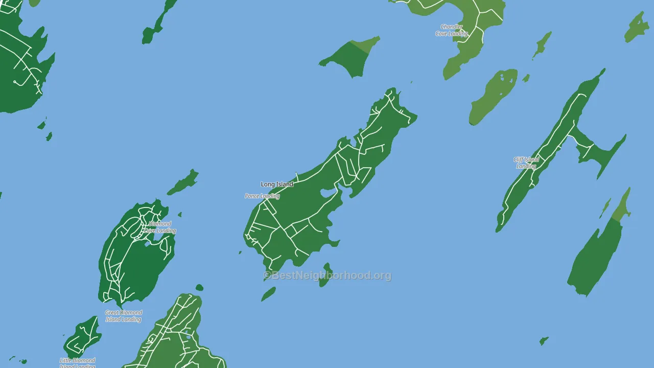 04050, ME block-group voter-turnout map