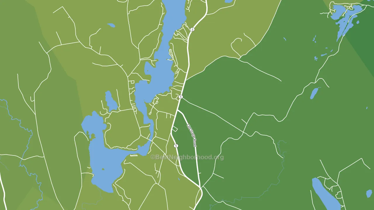 04051, ME block-group voter-turnout map