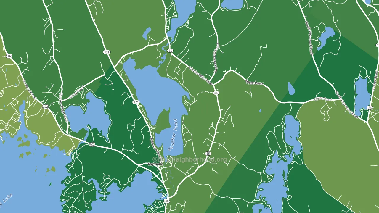 04071, ME block-group voter-turnout map